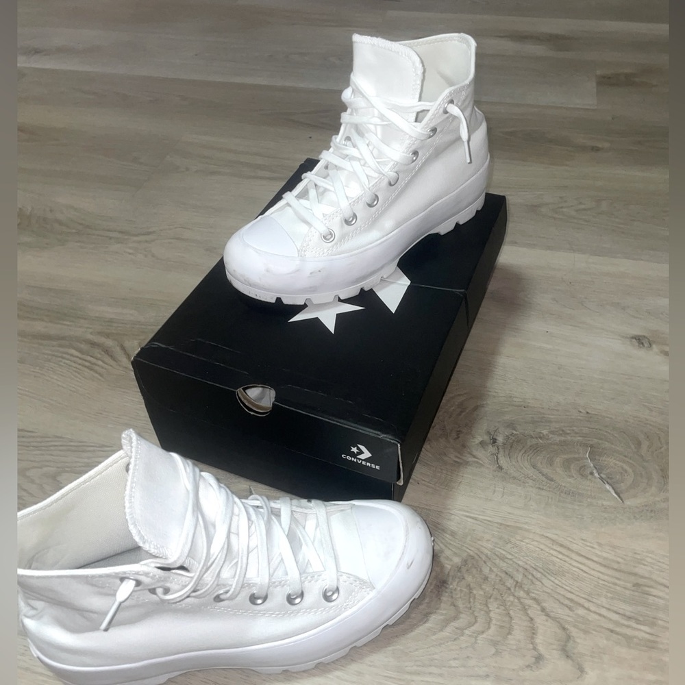 White Converse